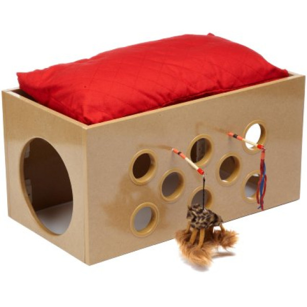 Smart Cat Bootsie's Bunk Bed and Playroom 不夜天貓玩具